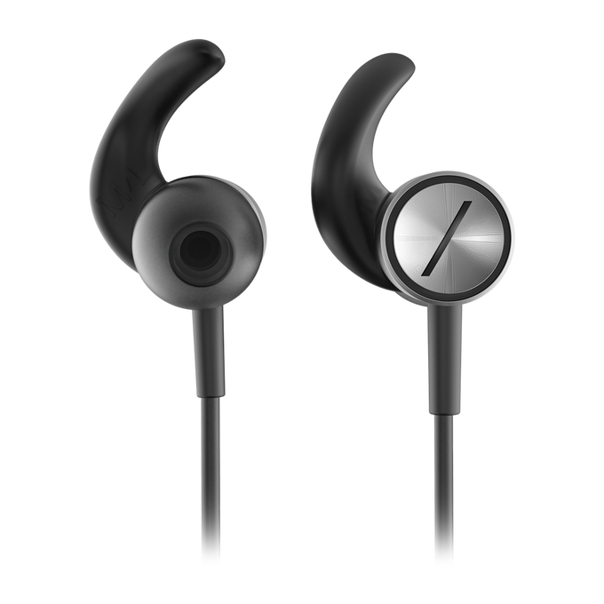 Soho II NC - Black - Active, noise-cancelling, in-ear headphones with microphone - Front image number null